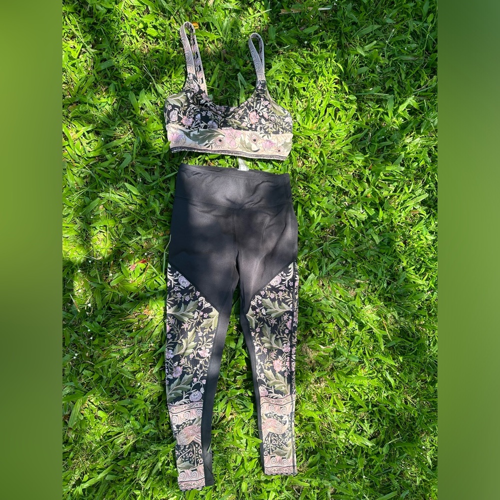 Spell Free People leggings and bra set